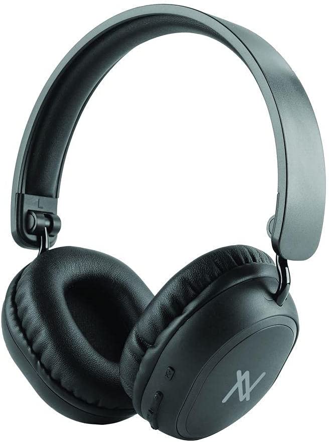 L’avvento (HP085) Bluetooth Wireless Oval Headphones – Black