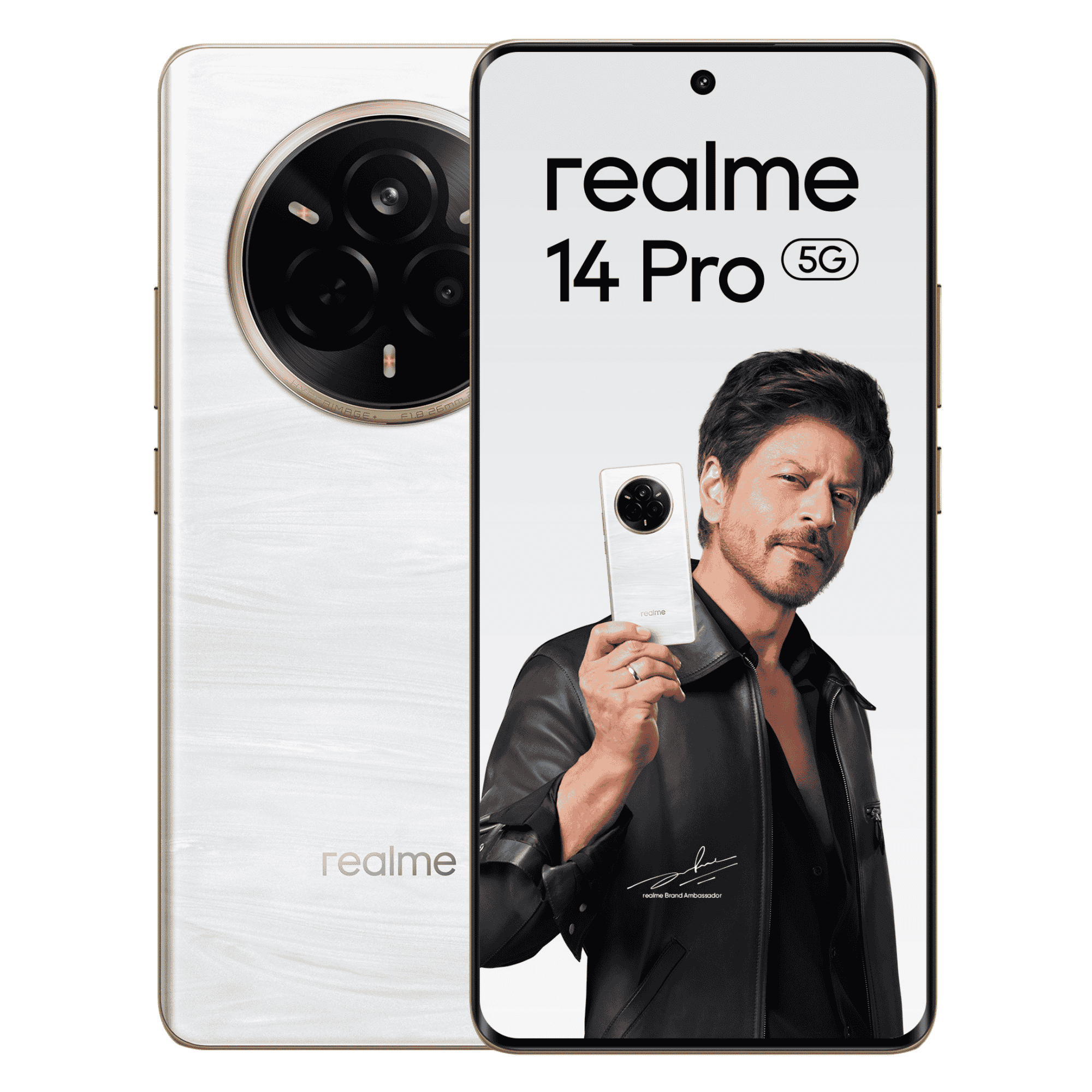 Realme-14-pro-5g-pearl-white-256gb-8gb-ram-Front-Back-View